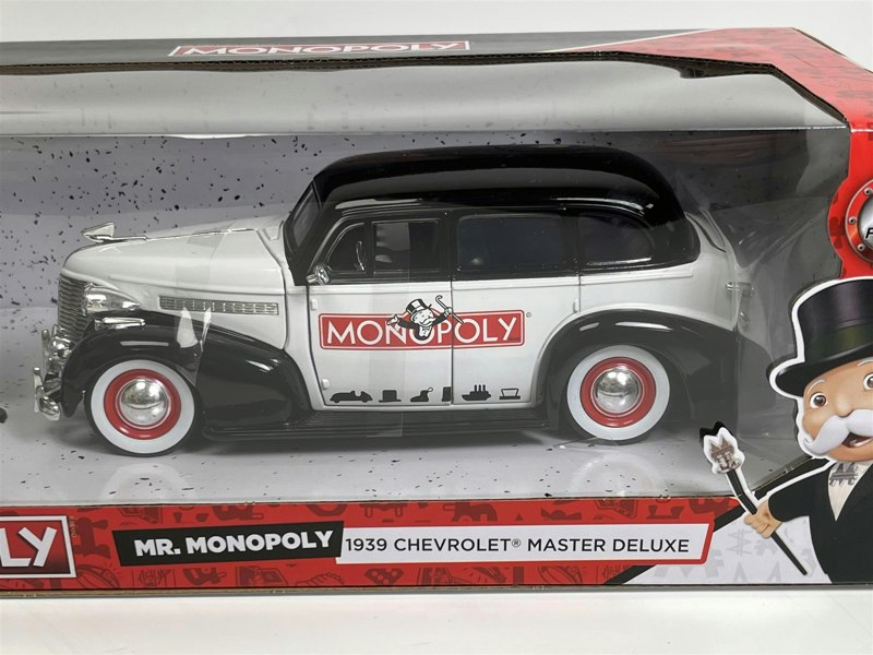 Jada Mr Monopoly 1939 Chevrolet Master Deluxe 1:24 253255048