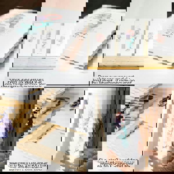 Bedroom Mermaid Decorations | Set of 3 wall art prints