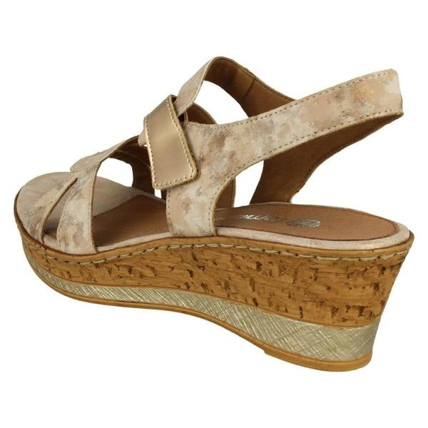 Remonte Ladies Remonte Wedge Heeled Sandals D4751