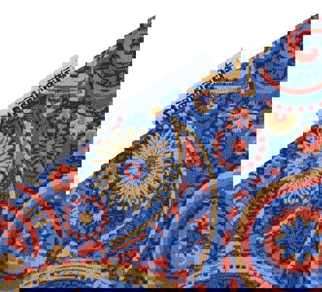 Lambretta Mens All Over Paisley Branded Retro Casual T-Shirt