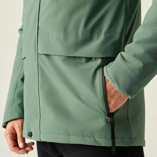 Regatta Mens Baylon Waterproof Insulated Jacket - Dark Forest Green - 