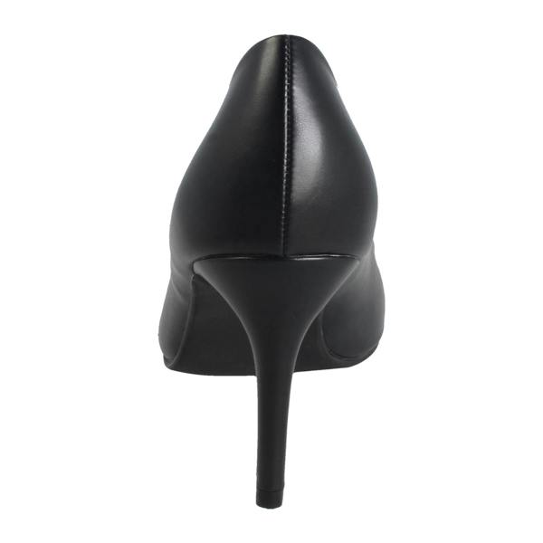 Spot On Ladies Spot On Wide Fit 8cm High Heel Court Shoes F90148