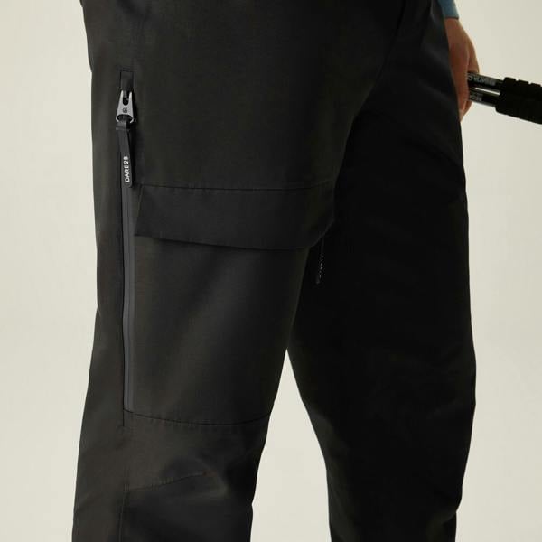 Dare 2B Mens Altitude Guard 3 Layer Ski Trousers - Black - 