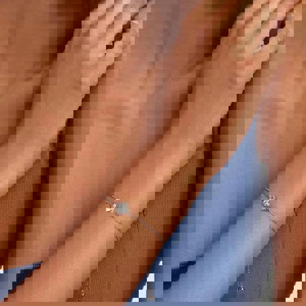 Ted Baker Soleta Silver Tone Crystal Halo Toggle Bracelet TBJ3699-01-02