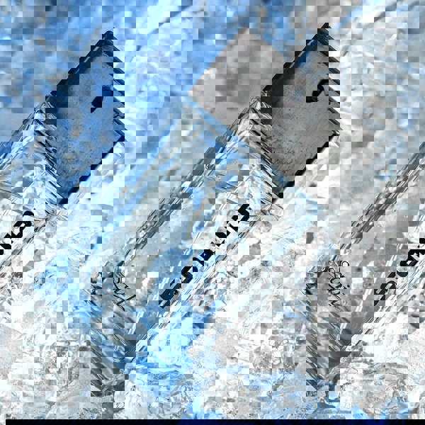 Sapil Solid 100ml EDT Mens bottle placed on crushed ice