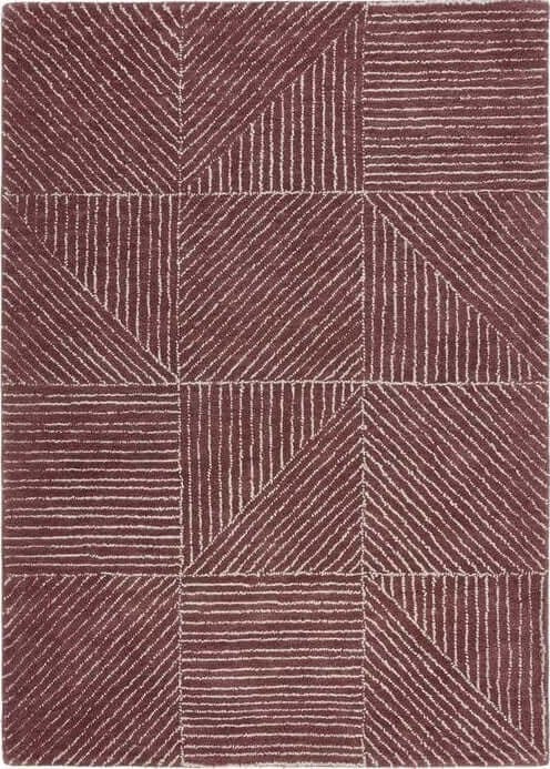 The Rugs Modern Geometric Wool Rug | Stylish Home Decor