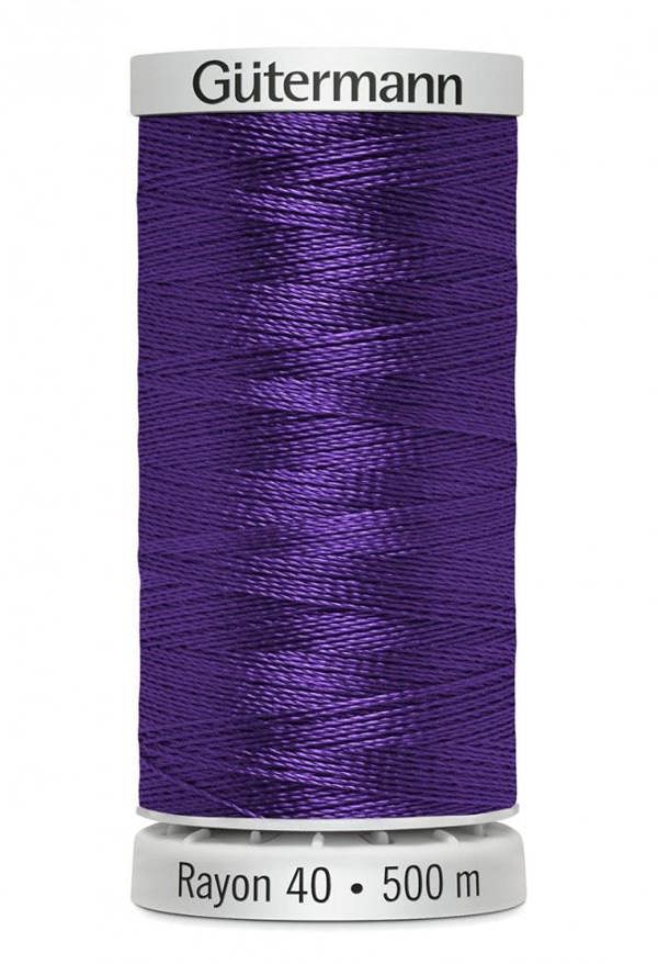 Gutermann No 40 Sulky Rayon Embroidery Thread 500m Rayon Thread Suitable For Embroidery