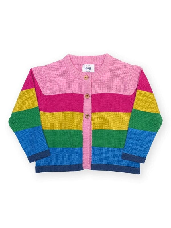 Kite Girls Organic Rainbow Cardi
