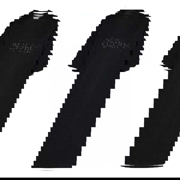 Off White Mens Bookish Laund Slim T-Shirt - Black - 