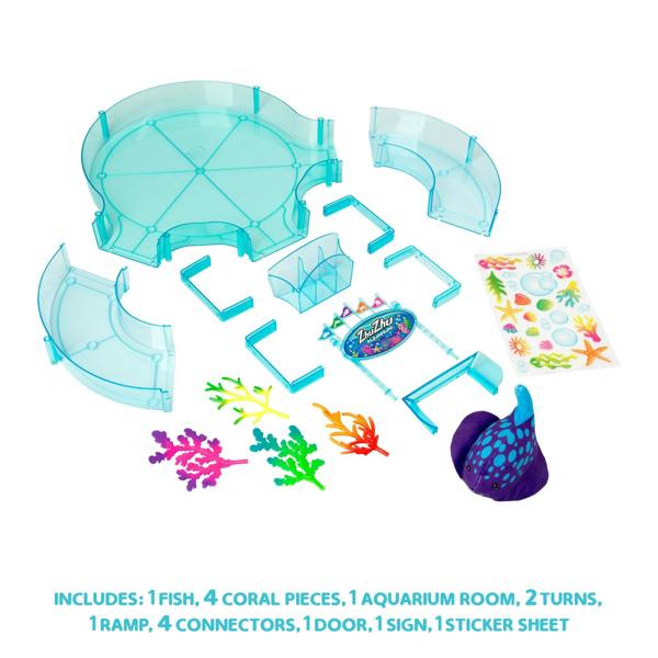 Zhu Zhu Pets - Zhu Zhu Aquarium Figure of 8 Starter Playset WITH Fish