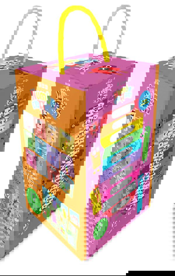 A Case of Numberblocks - 12 Mini Board Book Collection Carry Case, Ideal for Holidays and Early Learning and Preschool Ages!