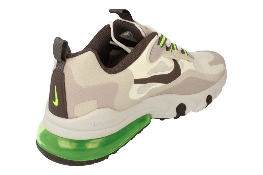 Nike Air Max 270 React GS Bq0103  102 - Summit White Silver Lilac 102 - Photo 2