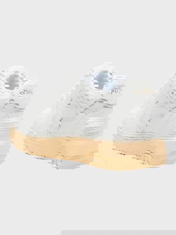Off-White Out Of Office Ooo Low Tops White Beige Sole - Womens