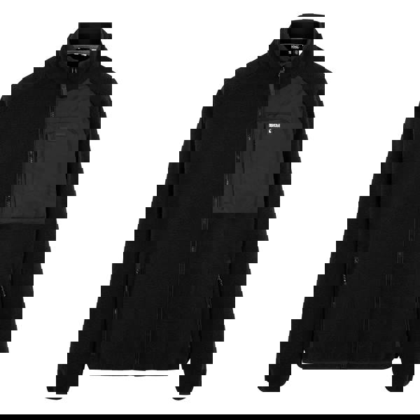 Regatta Mens Frankie Borg Fleece Jacket - Black