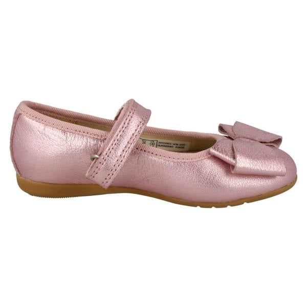 Clarks Girls Clarks Sparkly Bow Detailed Shoes Dance Bow T
