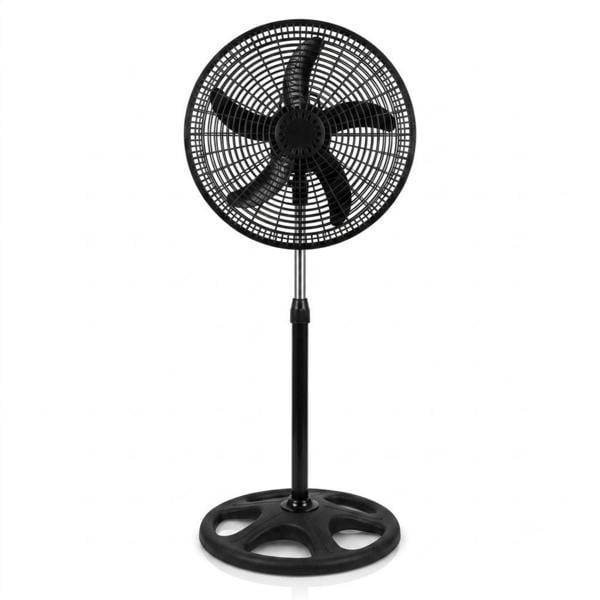 Dyzi 18 Inch Oscillating Pedestal Fans 3 Speed Round Base Pack of 2