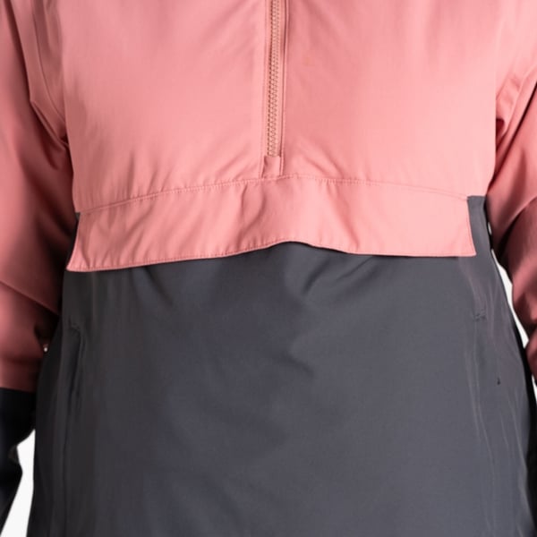 Dare 2B Women's Snowburst Overhead Ski Jacket - Dusty Rose / Ebony Grey