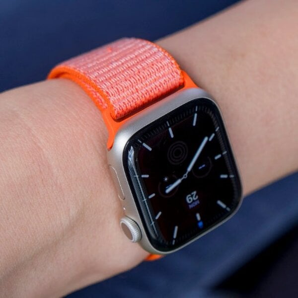 The Colourful Aura Apple Iwatch Watch Colourful Nylon Strap Band For Series 7 6 5 4 3 2 & SE