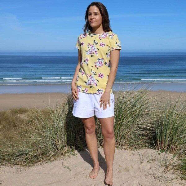 Lazy Jacks LJ8P - Ladies Patterned T-Shirt - Wildflower