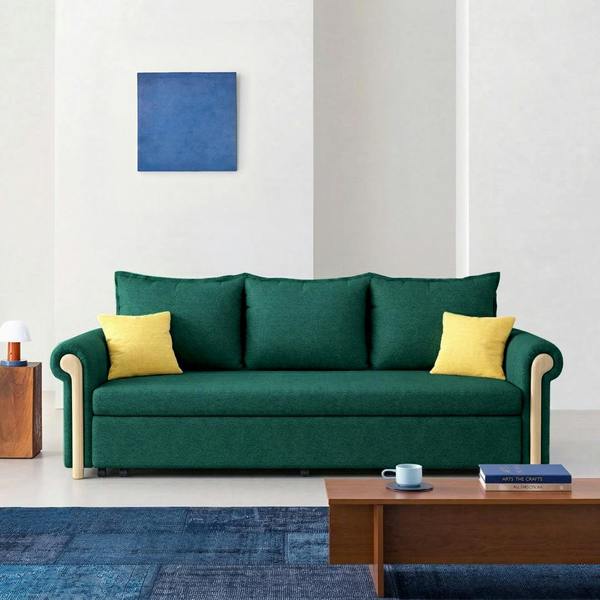 Weilai Concept Braylene Two Seater Sofa Bed, Linen