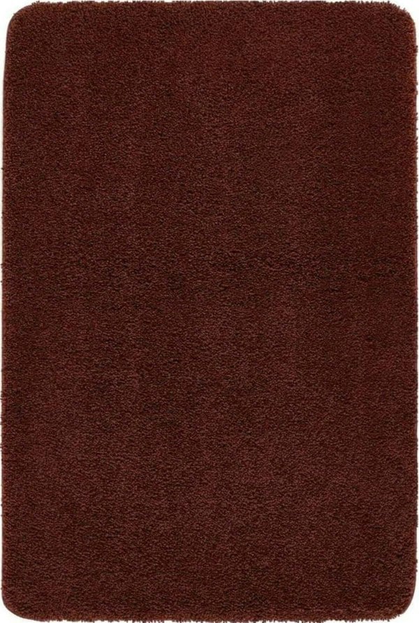 Washable Ox Red Shaggy Rug | Durable & Stain-Resistant