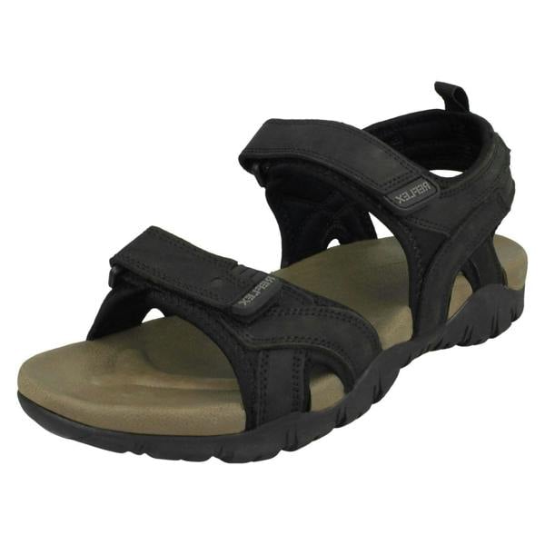 Reflex Mens Reflex Flat Hook & Loop Sandals
