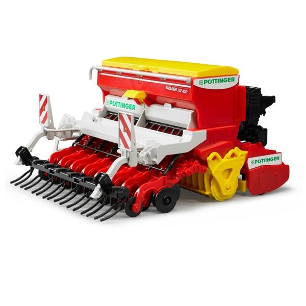 Bruder P ttinger Vitasem 302 ADD harrow-mounted seed drill Detailed Vehicle & Playset Model