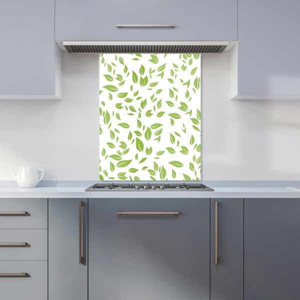 Warren Reed - Designer Green Leaves Kitchen Splashback