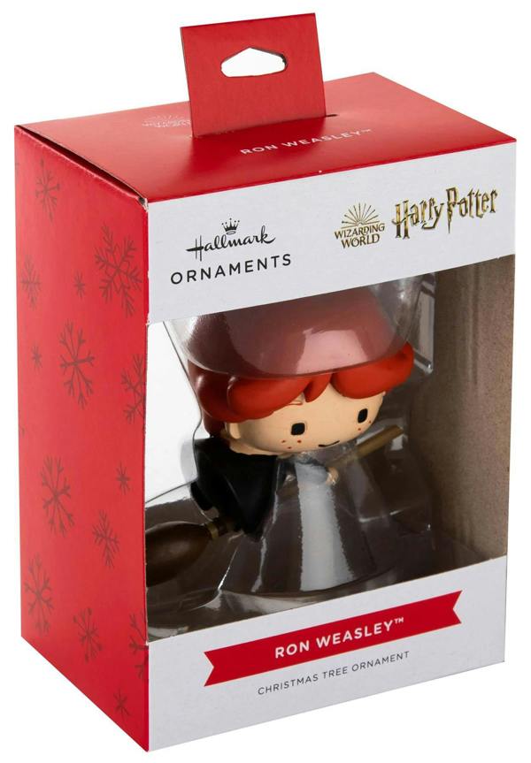 Hallmark Harry Potter - Ron Weasley on Broomstick Christmas Tree Ornament