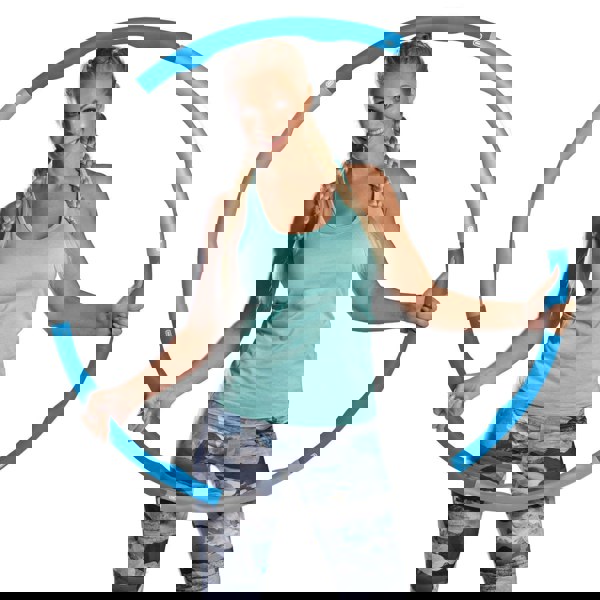 Azure Weighted Hula Hoop - Blue