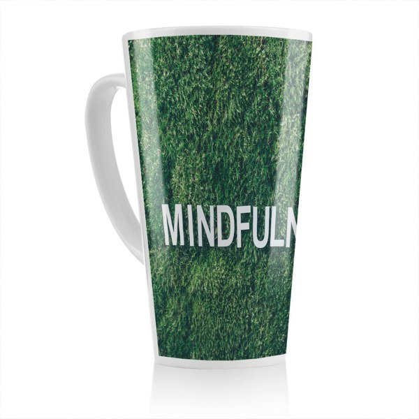 Benjamin Tate Design Wellness Mindfulness Designer Latte Mug