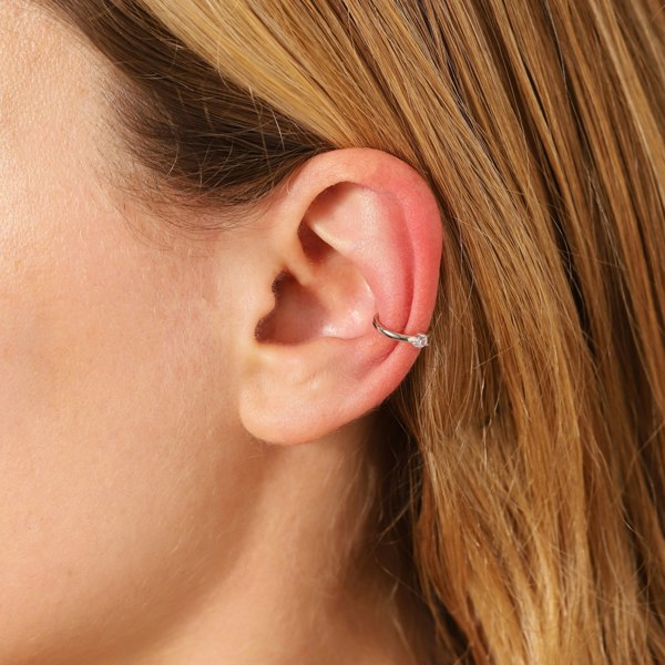 Gold Trip Single Crystal Ear Cuff