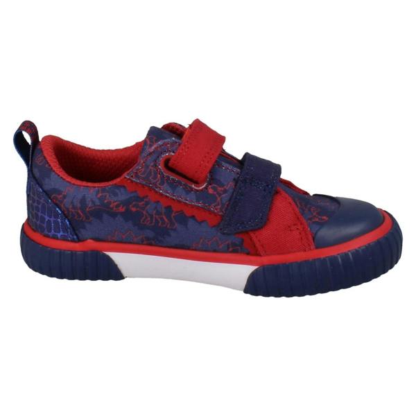 Clarks Boys Clarks Canvas Foxing Tri