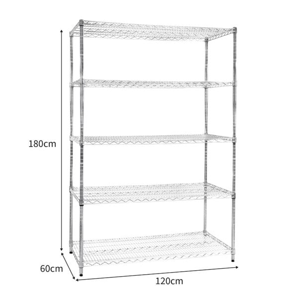 KuKoo Wire Racking - 60cm x 120cm x 180cm