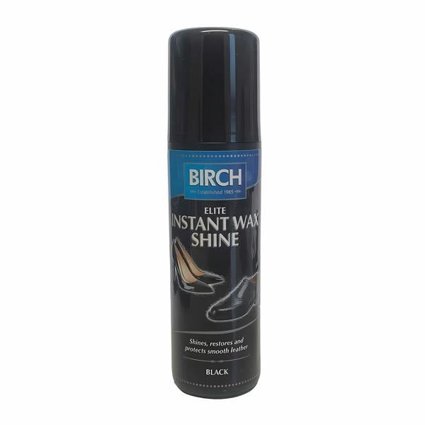 BIRCH Elite Instant Wax Shine - Quick Buff-Free Gloss for Shoes and Boots 75ml
