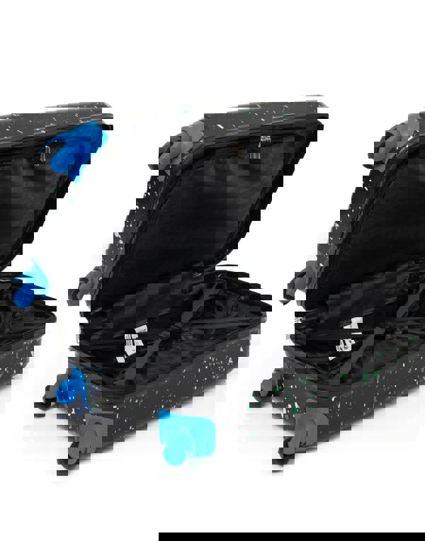 Sonic the Hedgehog Unisex Kids Black Medium Suitcase (One Size)