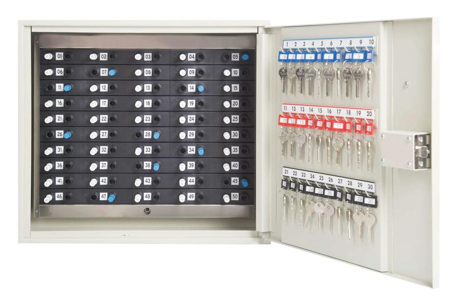Phoenix Safe Phoenix Key Control Cabinet KC0082M with Mechanical Digital Locking
