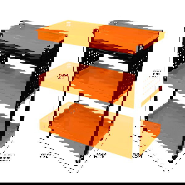 T-Mech Tool Storage Trolley