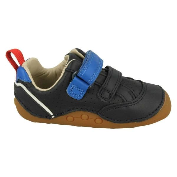 Clarks Childrens Clarks Casual Hook And Loop Strap Shoes Tiny Sky T