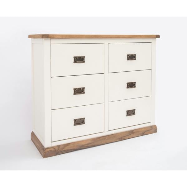 Cabinet Bits Tropea 6 Drawer Chest of Drawers Bras Drop Handle