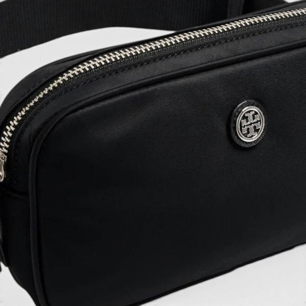 Tory Burch Virginia Nylon Belt Bag Black