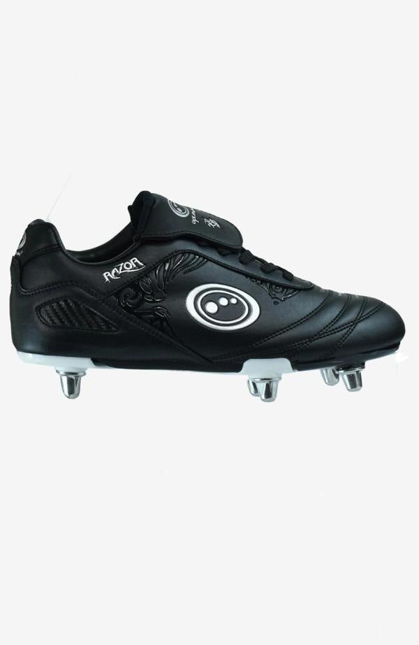 Razor Junior Rugby Boots – Lightweight 6-Stud Lace-Up - Optimum