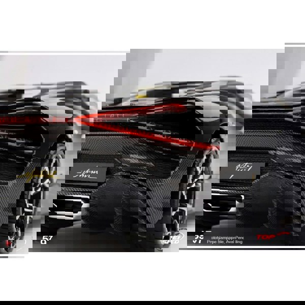 Bugatti W16 Mistra Black 1:18 Scale Topspeed TS0597
