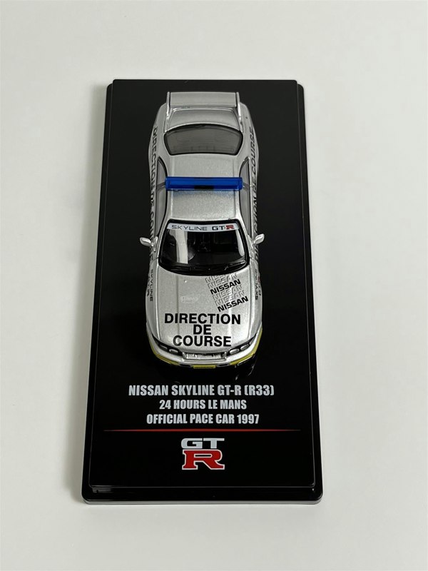 Inno 64 Nissan Skyline GT-R R33 24 Hr Le Mans Pace Car 1997 1:64 Inno IN64R33LMPC