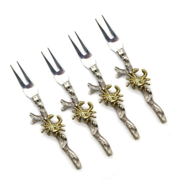 Culinary Concepts Set of Four Crab Cocktail/Cake Forks