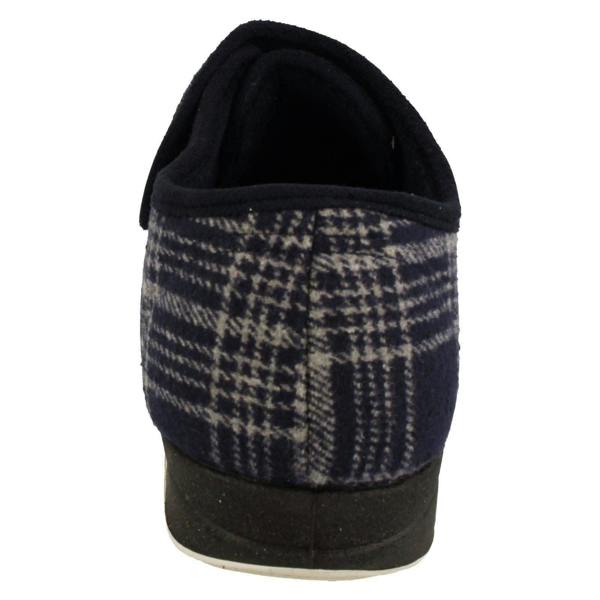 Padders Mens Padders Memory Foam Comfort Slippers Harry