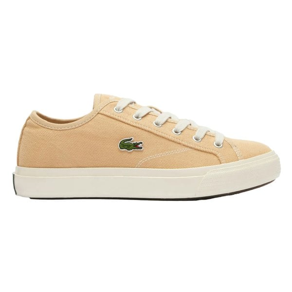 Lacoste Mens Backcourt Leather Trainers - Brown