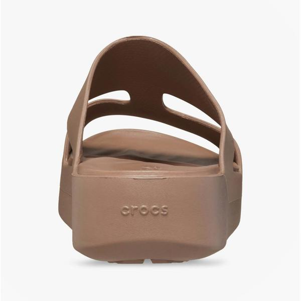 Crocs GETAWAY PLATFORM Sliders   in  Beige