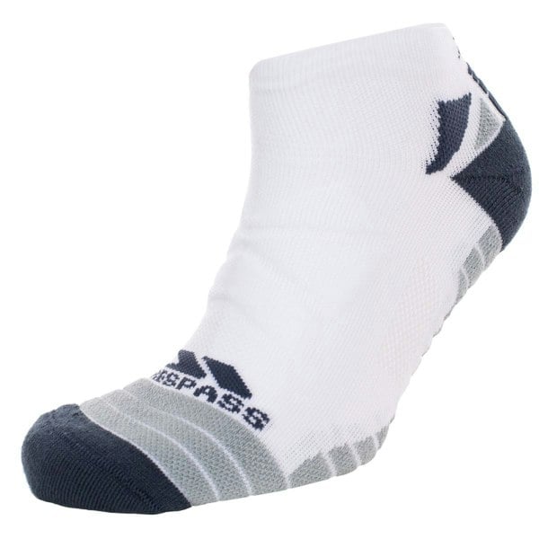 Trespass Unisex Adult Elevation Sports Socks - White