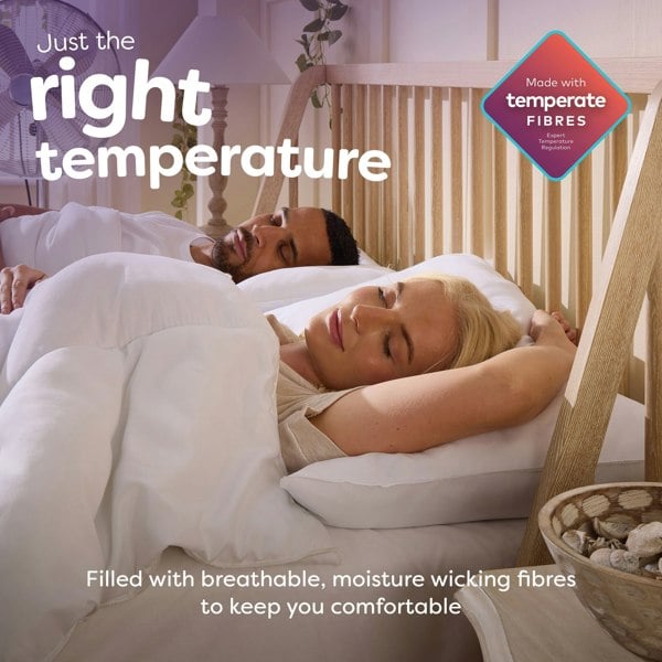 Slumberdown Climate Control Medium Support Pillow